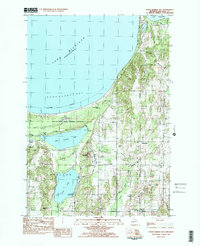 Good Harbor Bay 1983 topographic map thumbnail