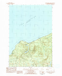 Grand Portal Point 1983 topographic map thumbnail