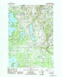 Grawn 1983 topographic map thumbnail