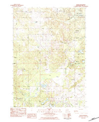 Hatton 1983 topographic map thumbnail