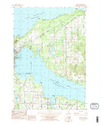 Ironton 1983 topographic map thumbnail