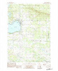 Lake City 1983 topographic map thumbnail