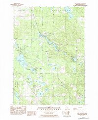 Lake George 1983 topographic map thumbnail