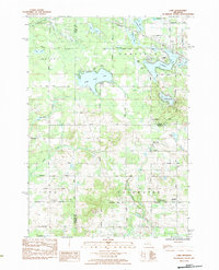 Lake 1984 topographic map thumbnail