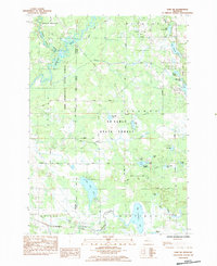 Lake NE 1984 topographic map thumbnail