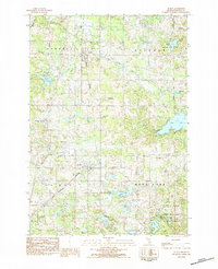 Le Roy 1983 topographic map thumbnail
