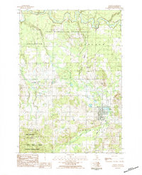 Manton 1983 topographic map thumbnail