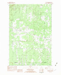 Matchwood 1982 topographic map thumbnail