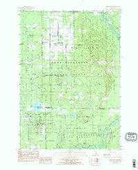 Moddersville 1983 topographic map thumbnail