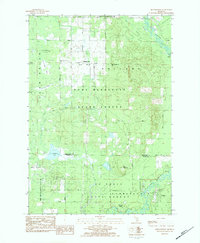 Moddersville 1983 topographic map thumbnail