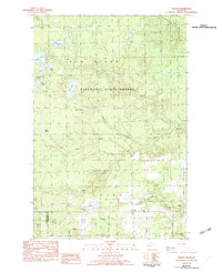 Nisula 1982 topographic map thumbnail
