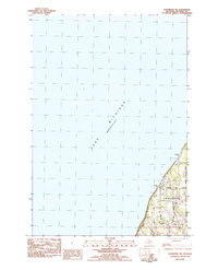 Northport NW 1983 topographic map thumbnail