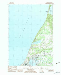 Parkdale 1983 topographic map thumbnail