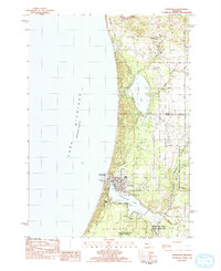 Pentwater 1983 topographic map thumbnail