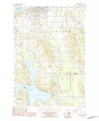 Petoskey 1983 topographic map thumbnail