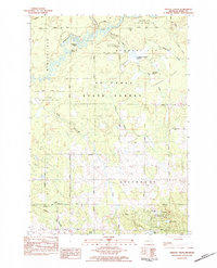 Prestle Creek 1983 topographic map preview