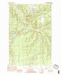 Rockland 1982 topographic map thumbnail