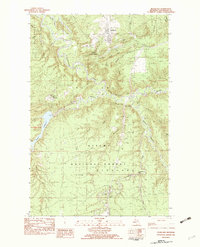 Rockland 1982 topographic map thumbnail