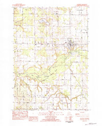 Scottville 1983 topographic map thumbnail