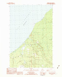 Tenmile Point 1982 topographic map preview