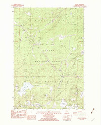Thayer 1982 topographic map thumbnail