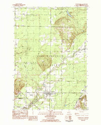 Thompsonville 1983 topographic map thumbnail
