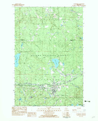 Watersmeet 1982 topographic map thumbnail