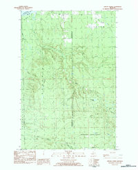 Winona North 1982 topographic map thumbnail