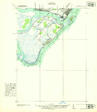Algonac 1936 topographic map thumbnail