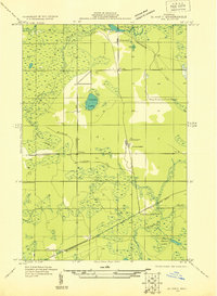 Blaney SW topographic map thumbnail