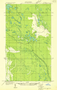 Driggs Lake NW topographic map thumbnail