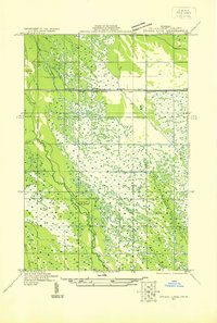 Driggs Lake SE 1931 topographic map thumbnail