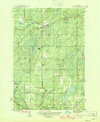 Gibbs City 1946 topographic map thumbnail