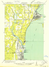 Gladstone SE topographic map thumbnail