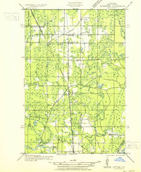 Gladstone NE 1932 topographic map thumbnail