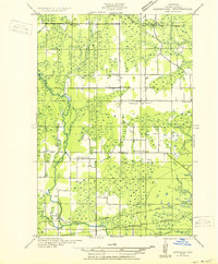 Gladstone SW topographic map thumbnail