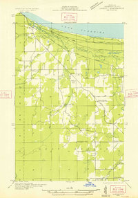 Harvey NE topographic map thumbnail