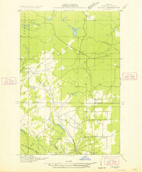 Harvey NW topographic map thumbnail