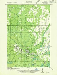 Harvey SW topographic map thumbnail