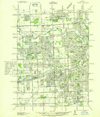 Inkster 1936 topographic map thumbnail