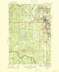 Iron River 1946 topographic map thumbnail
