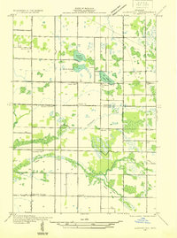 Ludington SE topographic map thumbnail