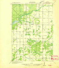 Manistee SE topographic map thumbnail