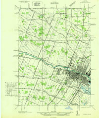 Monroe 1927 topographic map thumbnail