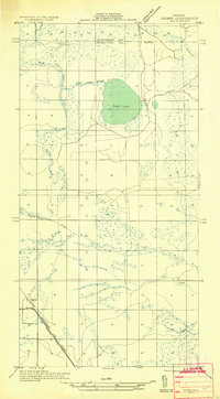 Ozark SE 1931 topographic map thumbnail