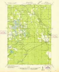 Peacock SW 1933 topographic map thumbnail