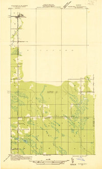Pickford SE 1931 topographic map thumbnail