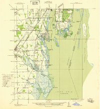 Rockwood 1936 topographic map thumbnail