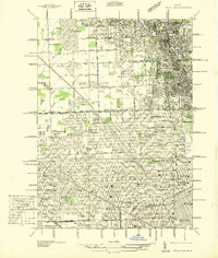 Royal Oak 1936 topographic map thumbnail