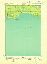 Seul Choix Point NE topographic map thumbnail